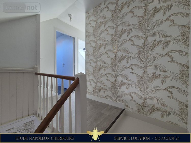 Location appartement Cherbourg-en-Cotentin 50100 Manche 55 m2 3 pièces 750 euros