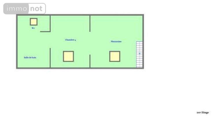 Maison a vendre Montcresson 45700 Loiret 114 m2 5 pièces 168400 euros