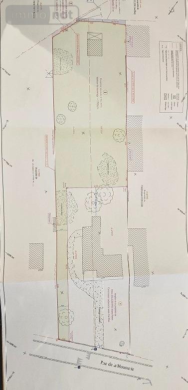 Terrain a batir a vendre Mérignies 59710 Nord 1792 m2  262500 euros