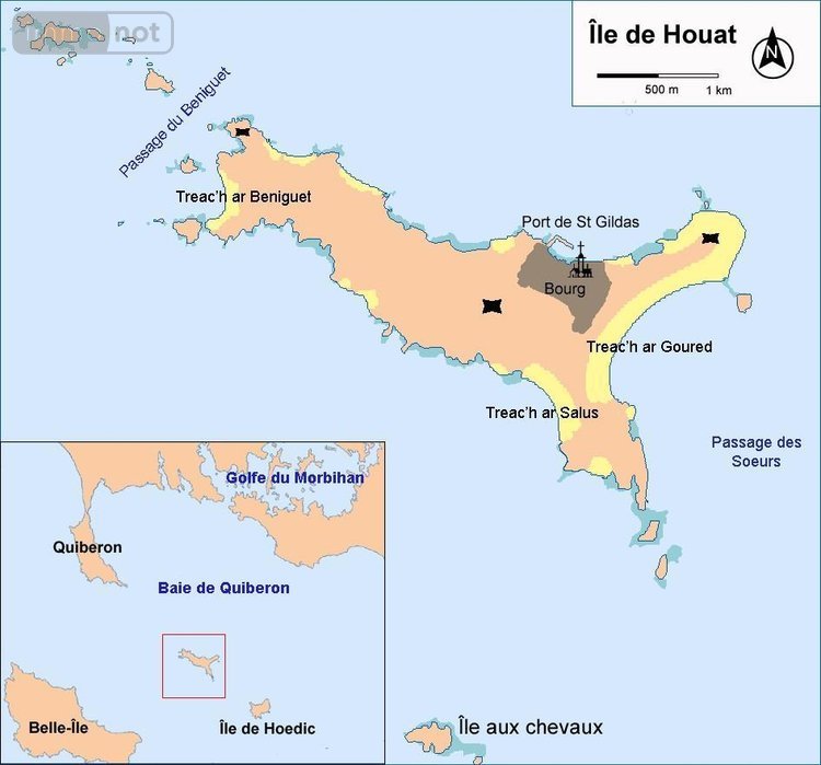 Maison a vendre Île-d'Houat 56170 Morbihan 36 m2 3 pièces 342640 euros