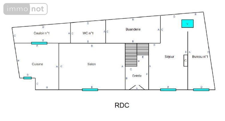 Maison a vendre Bihorel 76420 Seine-Maritime 154 m2 8 pièces 555440 euros