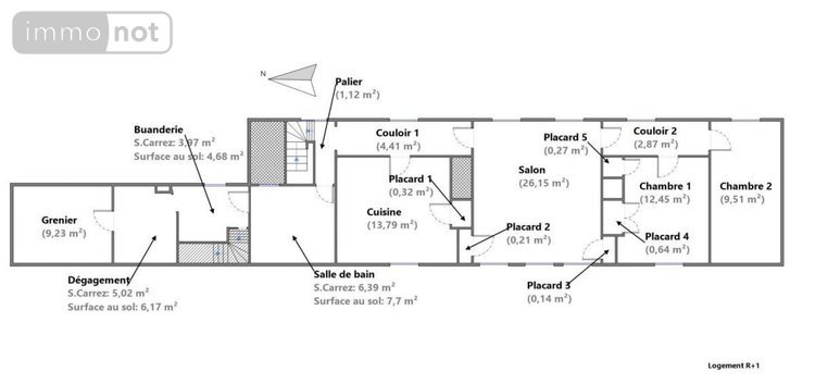 Appartement a vendre Rouen 76000 Seine-Maritime 98 m2  178500 euros
