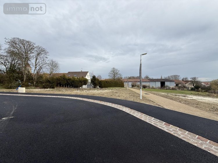 Terrain a batir a vendre Lavannes 51110 Marne 500 m2  94500 euros
