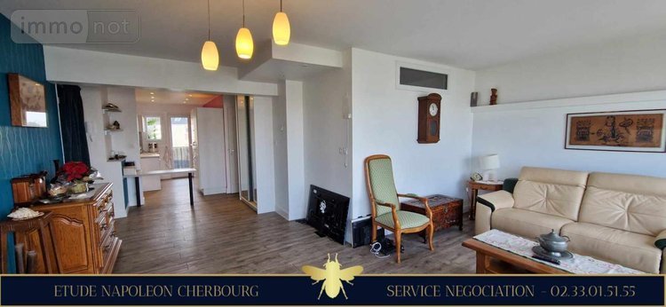 Appartement a vendre Cherbourg-en-Cotentin 50100 Manche 77 m2 3 pièces 356600 euros