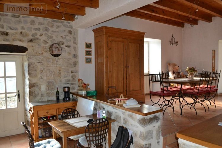 Maison a vendre Vallées d'Antraigues Asperjoc 07530 Ardèche 137 m2 5 pièces 455000 euros