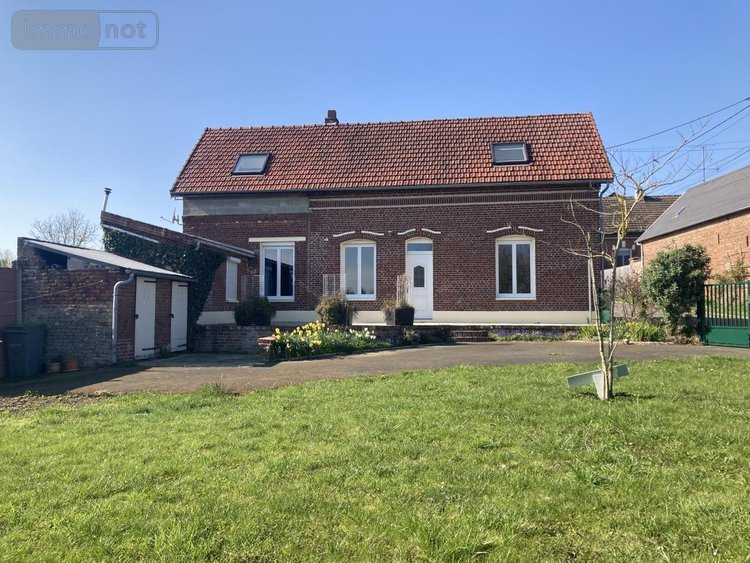 Maison a vendre Étricourt-Manancourt 80360 Somme 101 m2 4 pièces 135700 euros