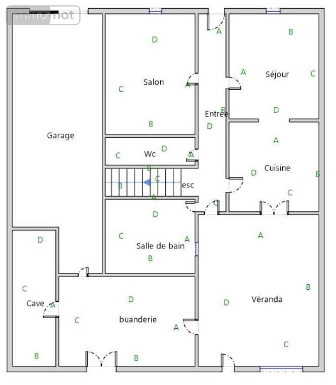 Maison a vendre Marolles-les-Braults 72260 Sarthe 109 m2 5 pièces 126120 euros