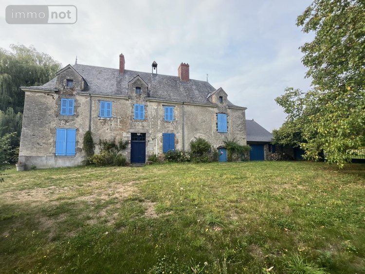 Maison a vendre La Chapelle-Rainsouin 53150 Mayenne 201 m2 6 pièces 188550 euros