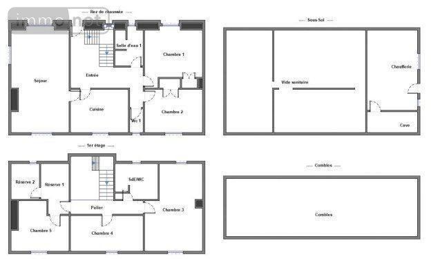 Maison a vendre Fouesnant 29170 Finistère 140 m2 5 pièces 328600 euros