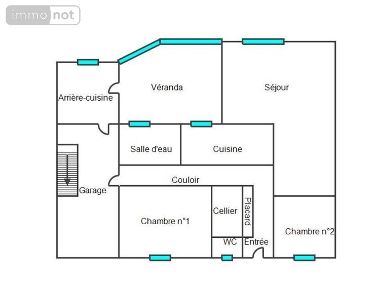 Location maison Le Mans 72000 Sarthe 98 m2  950 euros
