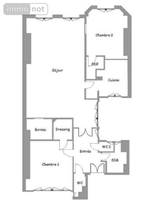 Appartement a vendre Paris 8e arrondissement 75008 Paris 100 m2 4 pièces 1285000 euros