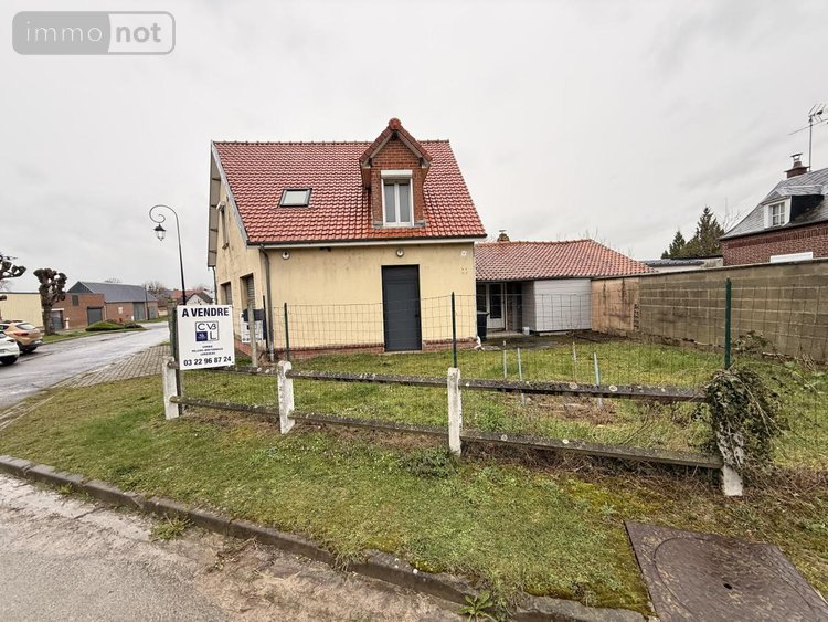 Maison a vendre Béhencourt 80260 Somme 88 m2 4 pièces 120000 euros