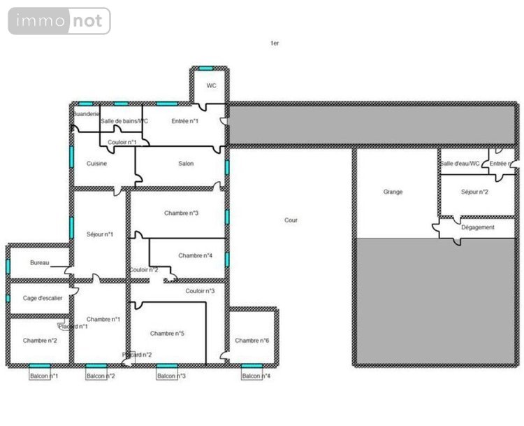 Appartement a vendre Ornans 25290 Doubs 258 m2  290000 euros