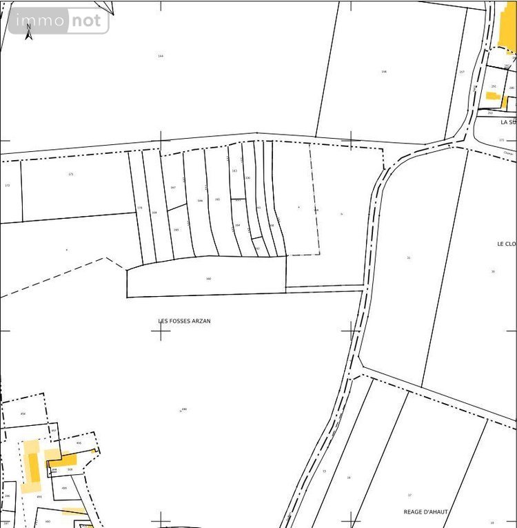 Terrain a batir a vendre Guilliers 56490 Morbihan 3532 m2  4900 euros