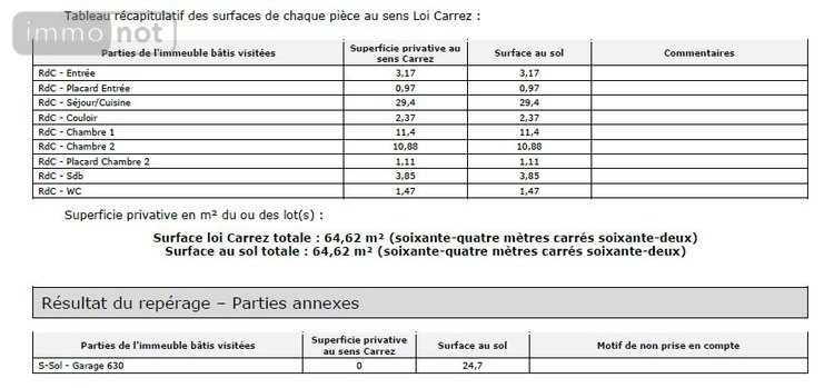 Appartement a vendre Rennes 35000 Ille-et-Vilaine 64 m2 3 pièces 249990 euros