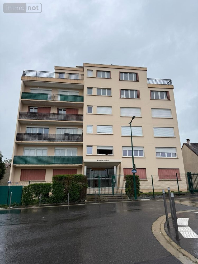 Appartement a vendre Reims 51100 Marne 43 m2 2 pièces 96000 euros