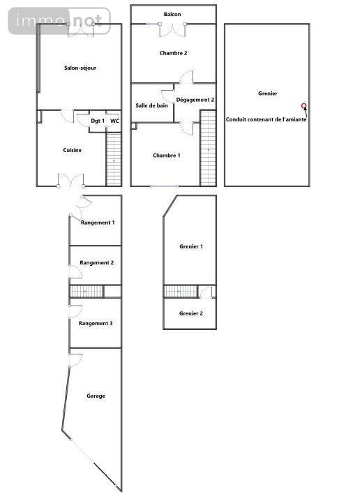 Maison a vendre Marolles-les-Braults 72260 Sarthe 73 m2 3 pièces 72248 euros