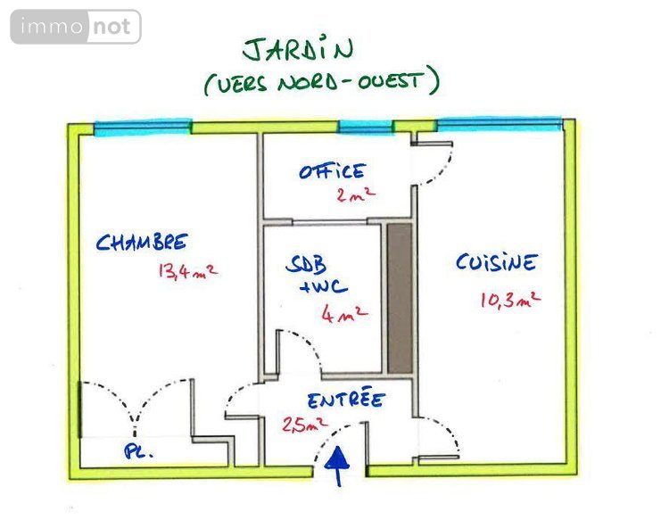 Appartement a vendre Meudon 92190 Hauts-de-Seine 32 m2 1 pièce 75000 euros