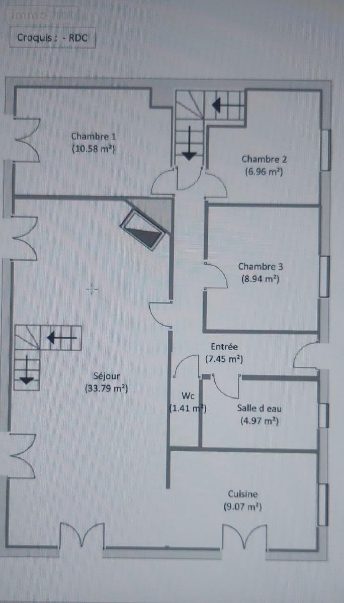 Maison a vendre Fort-Mahon-Plage 80120 Somme 133 m2 7 pièces 242650 euros