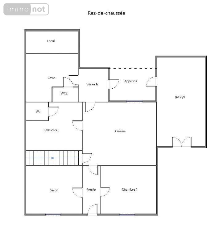 Maison a vendre Beaumont-sur-Sarthe 72170 Sarthe 78 m2 3 pièces 110580 euros