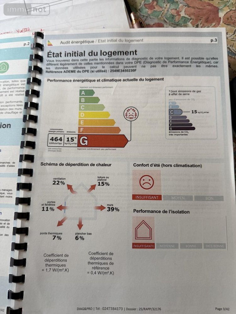 Viager maison Vivy 49680 Maine-et-Loire 105 m2