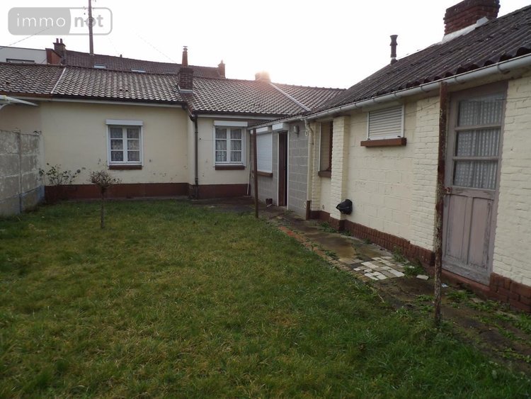 Maison a vendre Béthune 62400 Pas-de-Calais 68 m2 4 pièces 75500 euros
