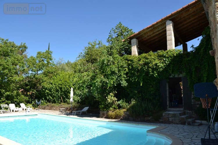 Maison a vendre Chassiers 07110 Ardèche 164 m2 8 pièces 430000 euros