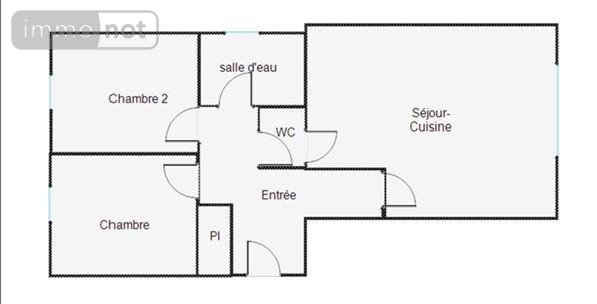 Appartement a vendre Roscoff 29680 Finistère 64 m2 3 pièces 248740 euros