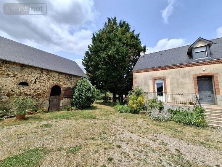 Maison a vendre Saint-Michel-de-la-Roë 53350 Mayenne 120 m2 5 pièces 208000 euros