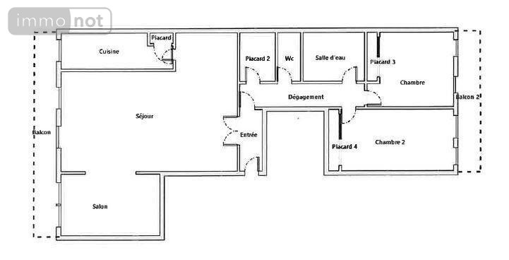 Appartement a vendre Paris 18e arrondissement 75018 Paris 90 m2 4 pièces 590000 euros