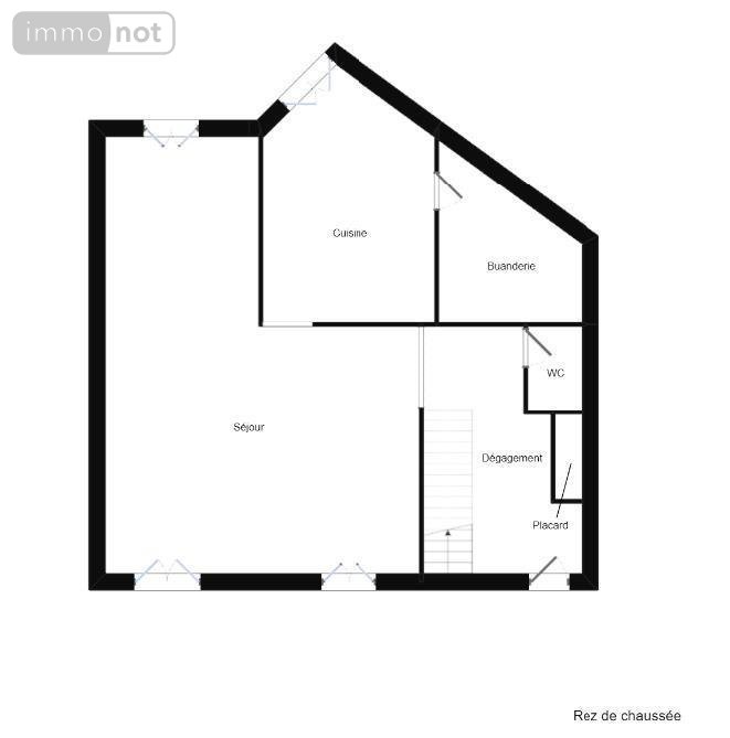 Maison a vendre Cherbourg-en-Cotentin 50100 Manche 95 m2 4 pièces 231800 euros