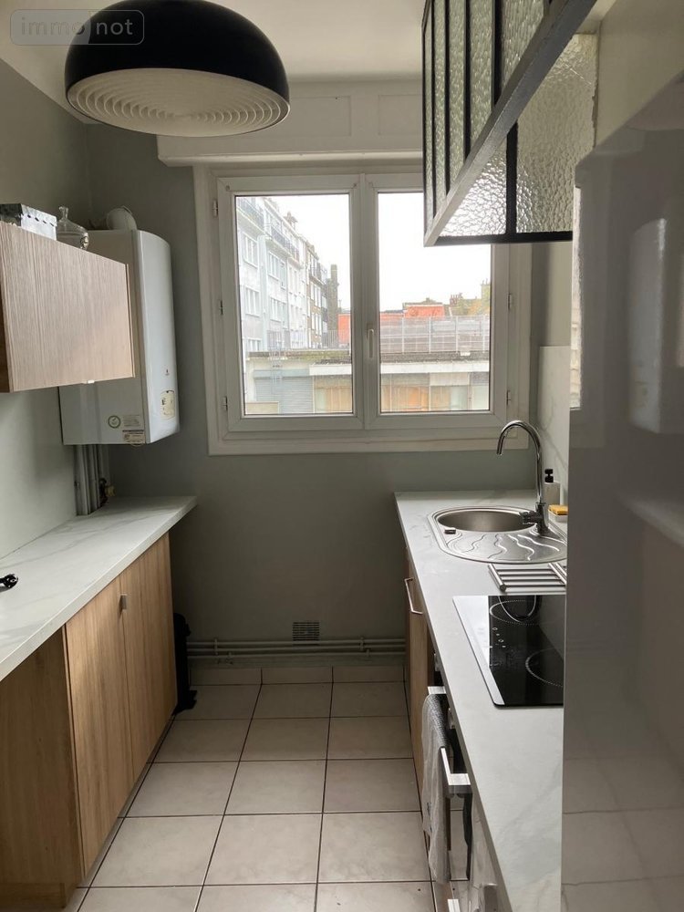 Appartement a vendre Boulogne-sur-Mer 62200 Pas-de-Calais 57 m2 2 pièces 127200 euros