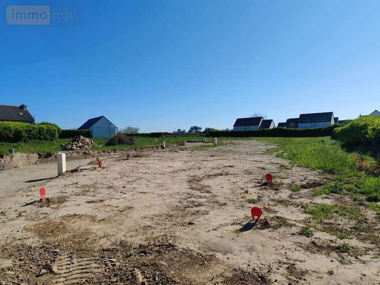 Terrain a batir a vendre Roscoff 29680 Finistère 432 m2  136590 euros