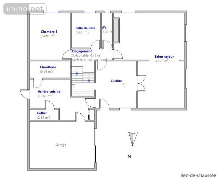 Maison a vendre Marolles-les-Braults 72260 Sarthe 153 m2 5 pièces 125000 euros