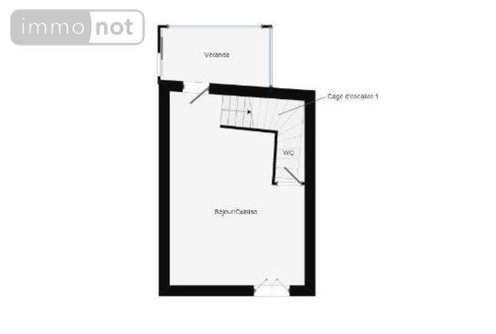 Maison a vendre Cherbourg-en-Cotentin 50100 Manche 50 m2 2 pièces 110040 euros