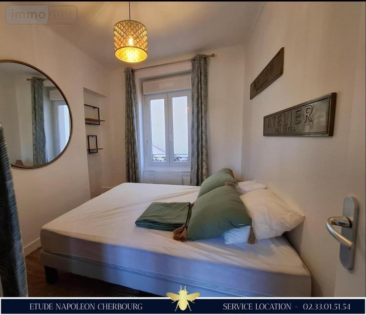 Location appartement Cherbourg-en-Cotentin 50100 Manche 43 m2 2 pièces 868 euros