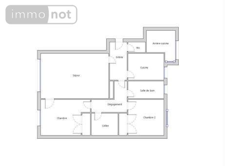 Appartement a vendre Roubaix 59100 Nord 89 m2  101650 euros