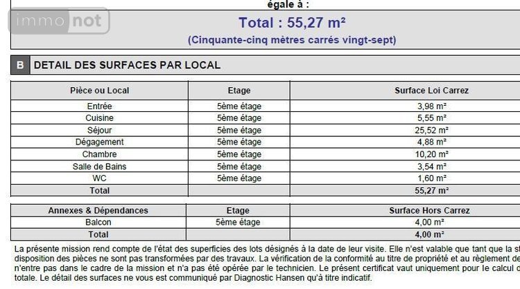Appartement a vendre Courbevoie 92400 Hauts-de-Seine 55 m2 2 pièces 385000 euros