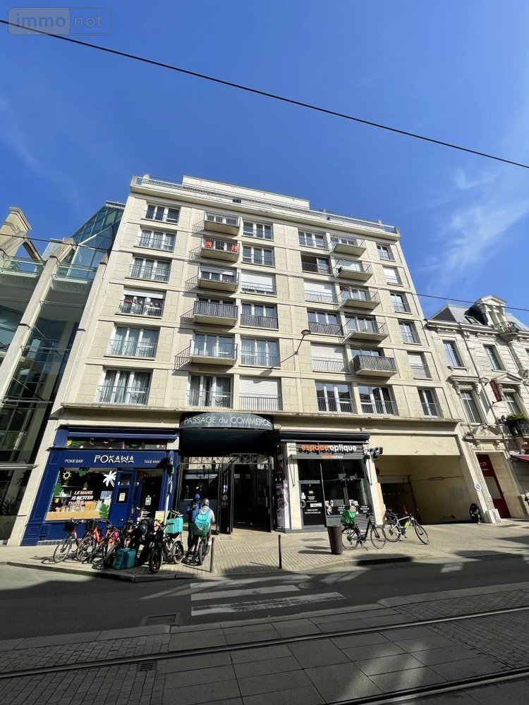 Appartement a vendre Le Mans 72000 Sarthe 26 m2 1 pièce 69550 euros