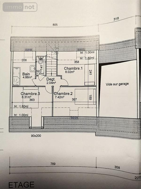 Maison a vendre Briouze 61220 Orne 85 m2 6 pièces 147800 euros