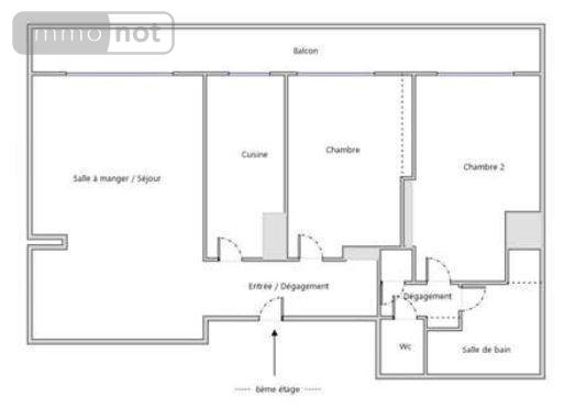 Appartement a vendre Paris 13e arrondissement 75013 Paris 61 m2 3 pièces 623000 euros