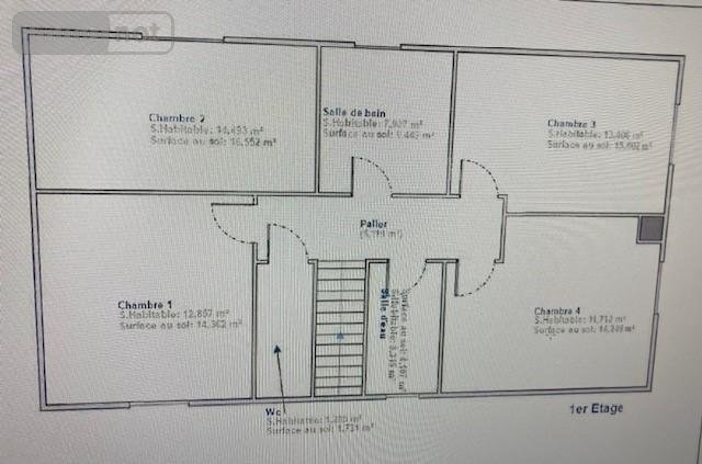 Location maison Anzin-Saint-Aubin 62223 Pas-de-Calais 146 m2 5 pièces 1500 euros