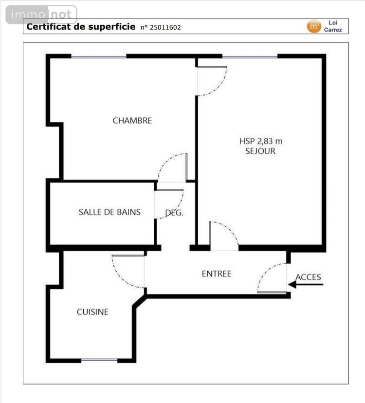 Appartement a vendre Paris 14e arrondissement 75014 Paris 34 m2 2 pièces 329175 euros