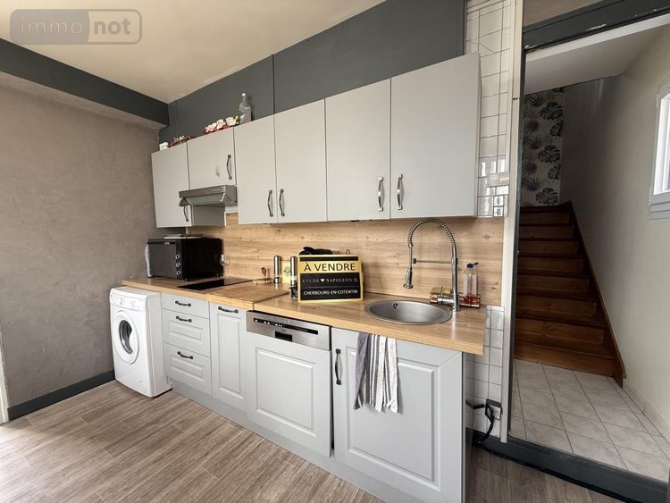 Maison a vendre Cherbourg-en-Cotentin 50100 Manche 57 m2 3 pièces 181600 euros