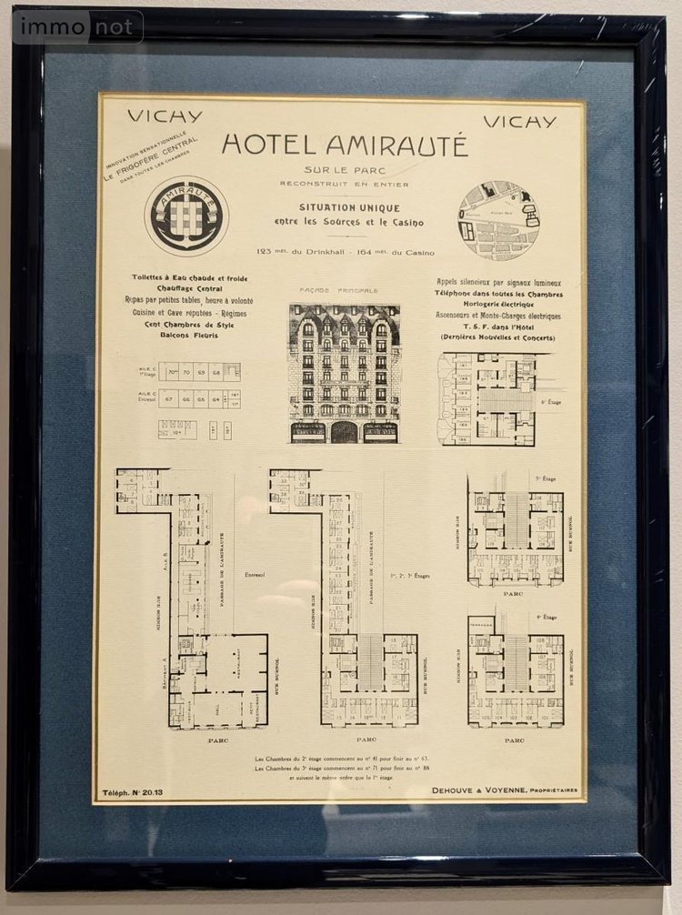 Appartement a vendre Vichy 03200 Allier 135 m2  377280 euros