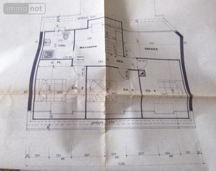 Maison a vendre Locminé 56500 Morbihan 112 m2 5 pièces 270800 euros