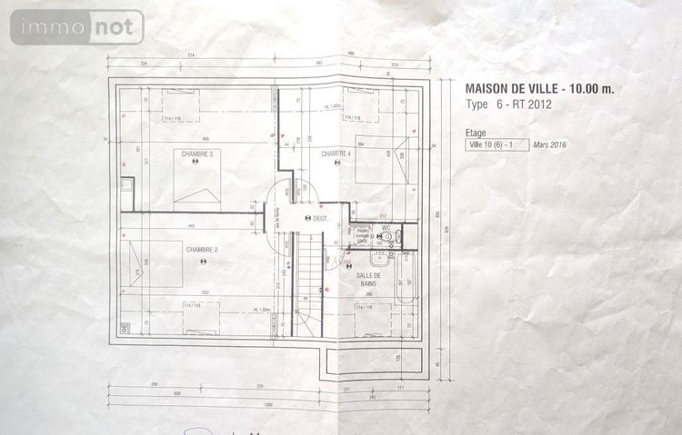 Maison a vendre Piriac-sur-Mer 44420 Loire-Atlantique 109 m2 5 pièces 473200 euros