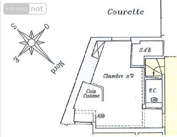 Appartement a vendre Paris 16e arrondissement 75016 Paris 18 m2 1 pièce 320000 euros