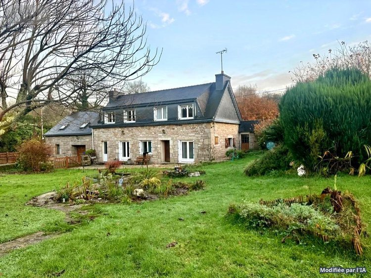 Maison a vendre Lanvénégen 56320 Morbihan 120 m2 5 pièces 218820 euros