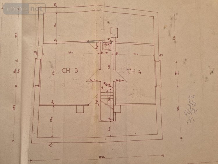 Maison a vendre Saint-Nabord 88200 Vosges 95 m2 5 pièces 168000 euros